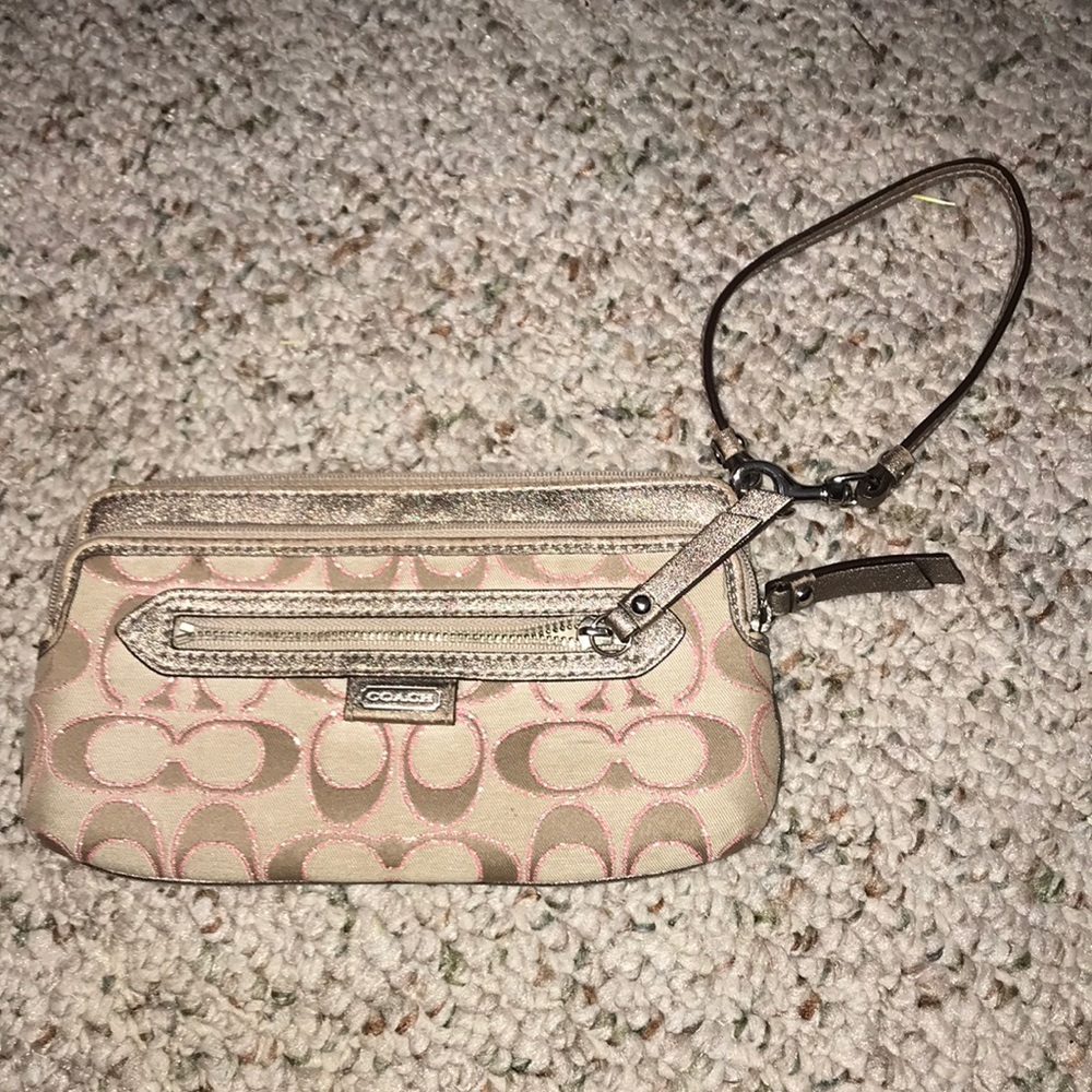 Coach wristlet